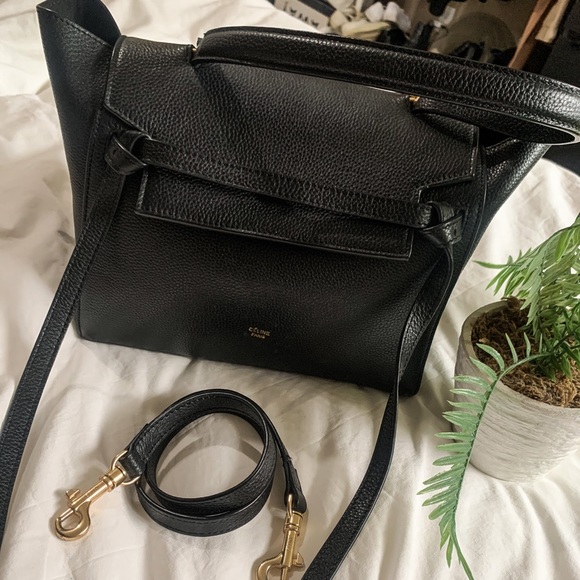 CELINE NANO BELT BAG IN BLACK - Picture 2 of 15